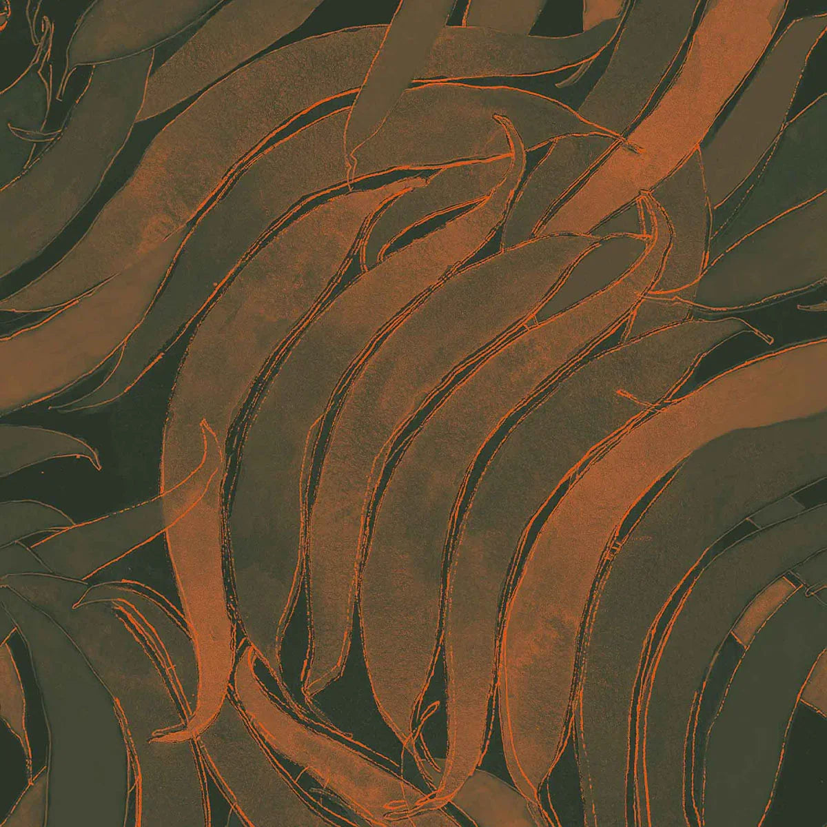 Crop Fossils Wallpaper - Coordonne