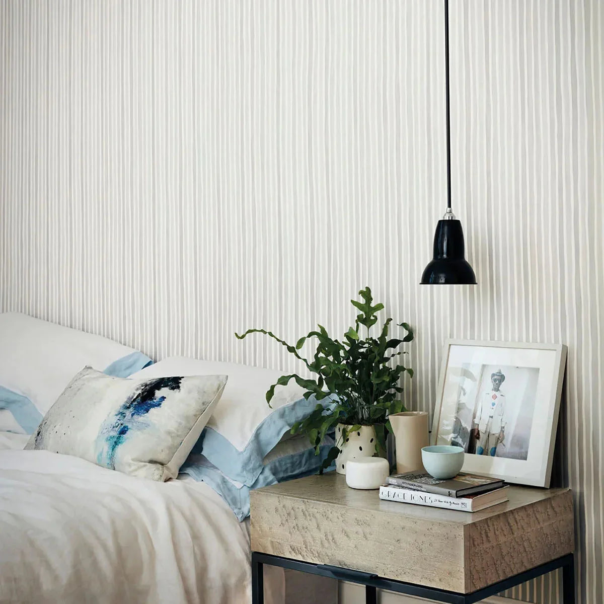 Croquet Stripe Wallpaper - Cole & Son