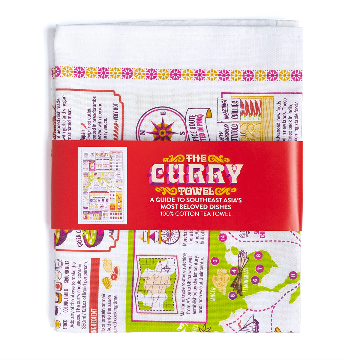 The Curry Guide Tea Towel