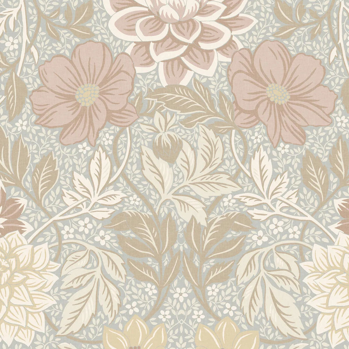 Dahlia Garden Grand Mural Wallpaper - Borastapeter