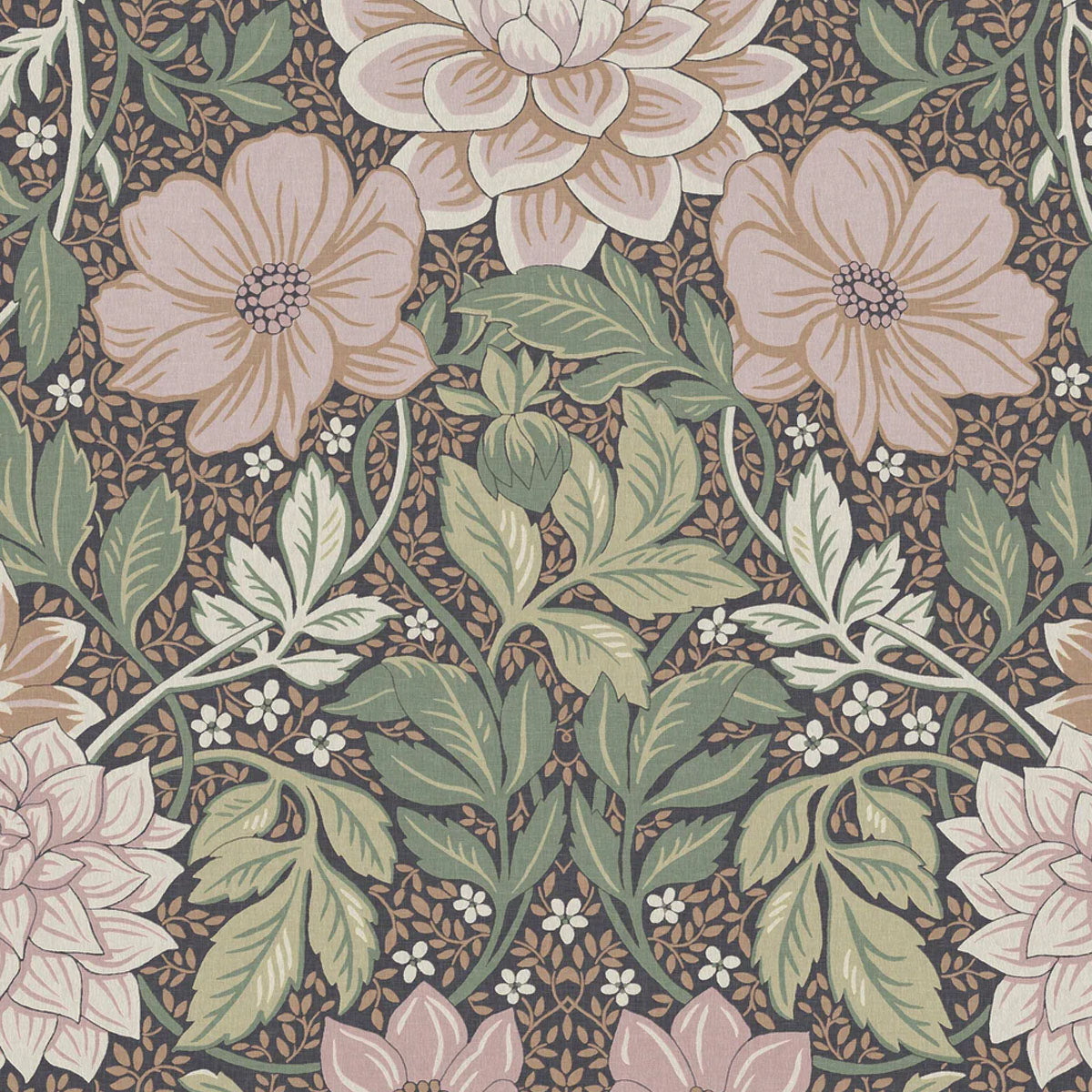 Dahlia Garden Grand Mural Wallpaper - Borastapeter