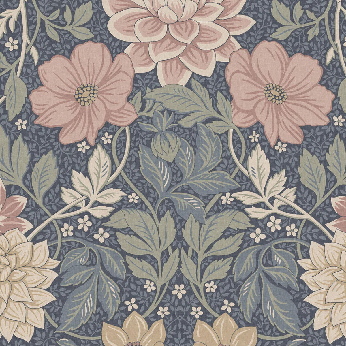 Dahlia Garden Grand Mural Wallpaper - Borastapeter