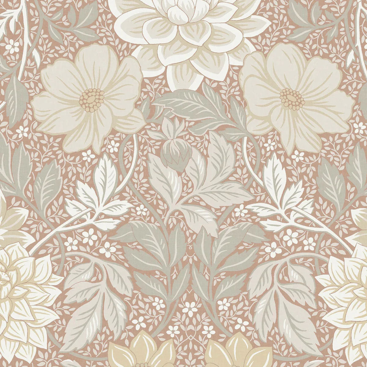 Dahlia Garden Grand Mural Wallpaper - Borastapeter