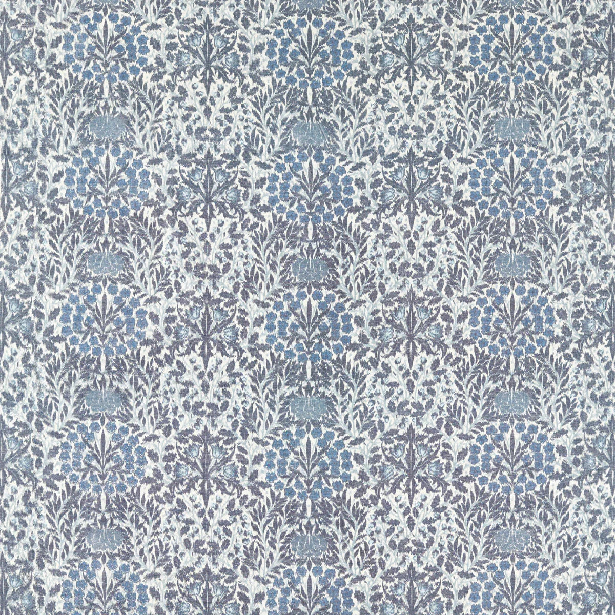 Daisy & Oak Warp Print Fabric - Morris & Co