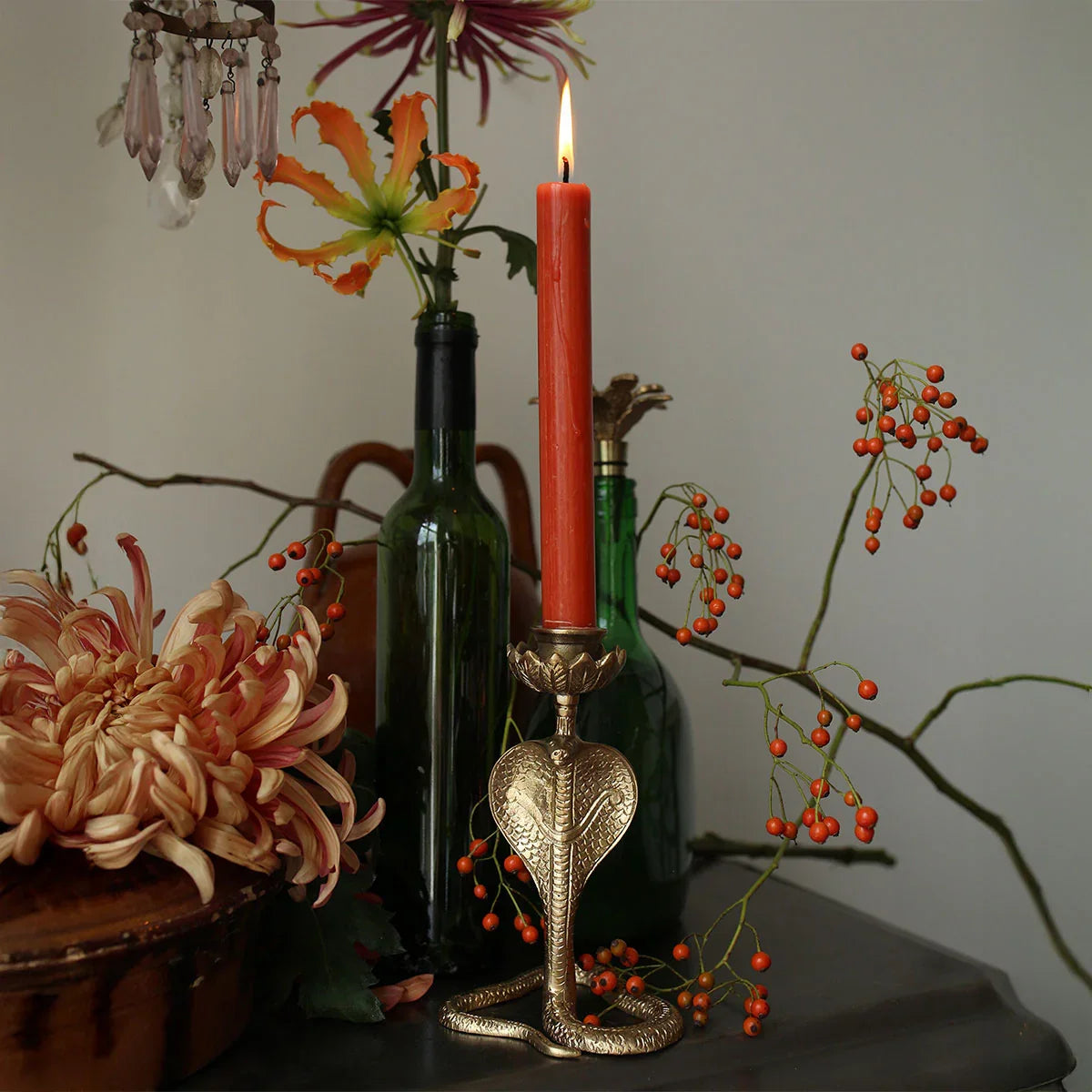 Dakota Snake Candle Holder - Doing Goods