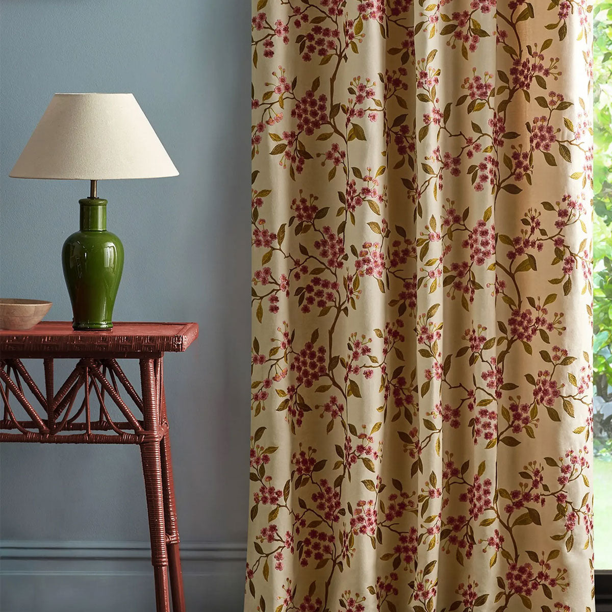 Damson Blossom Fabric - Sanderson