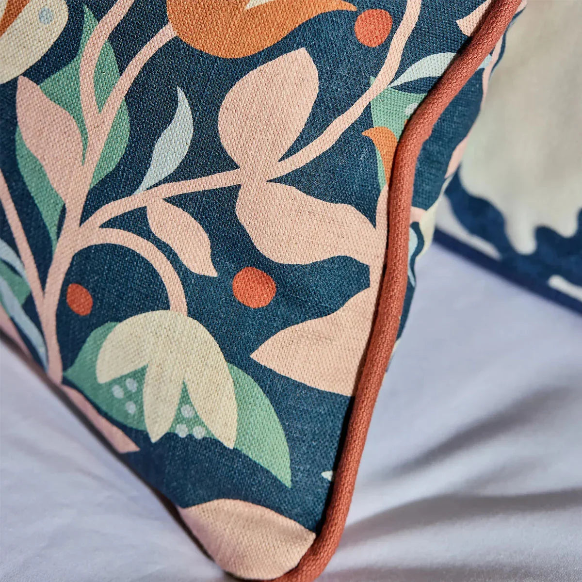 Dancing Daisies Print Fabric - Scion