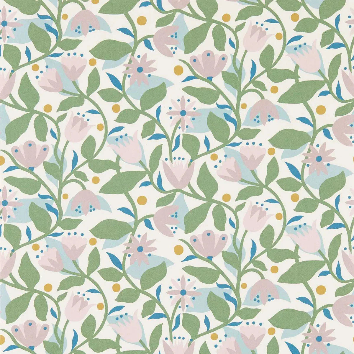 Dancing Daisies Wallpaper - Scion