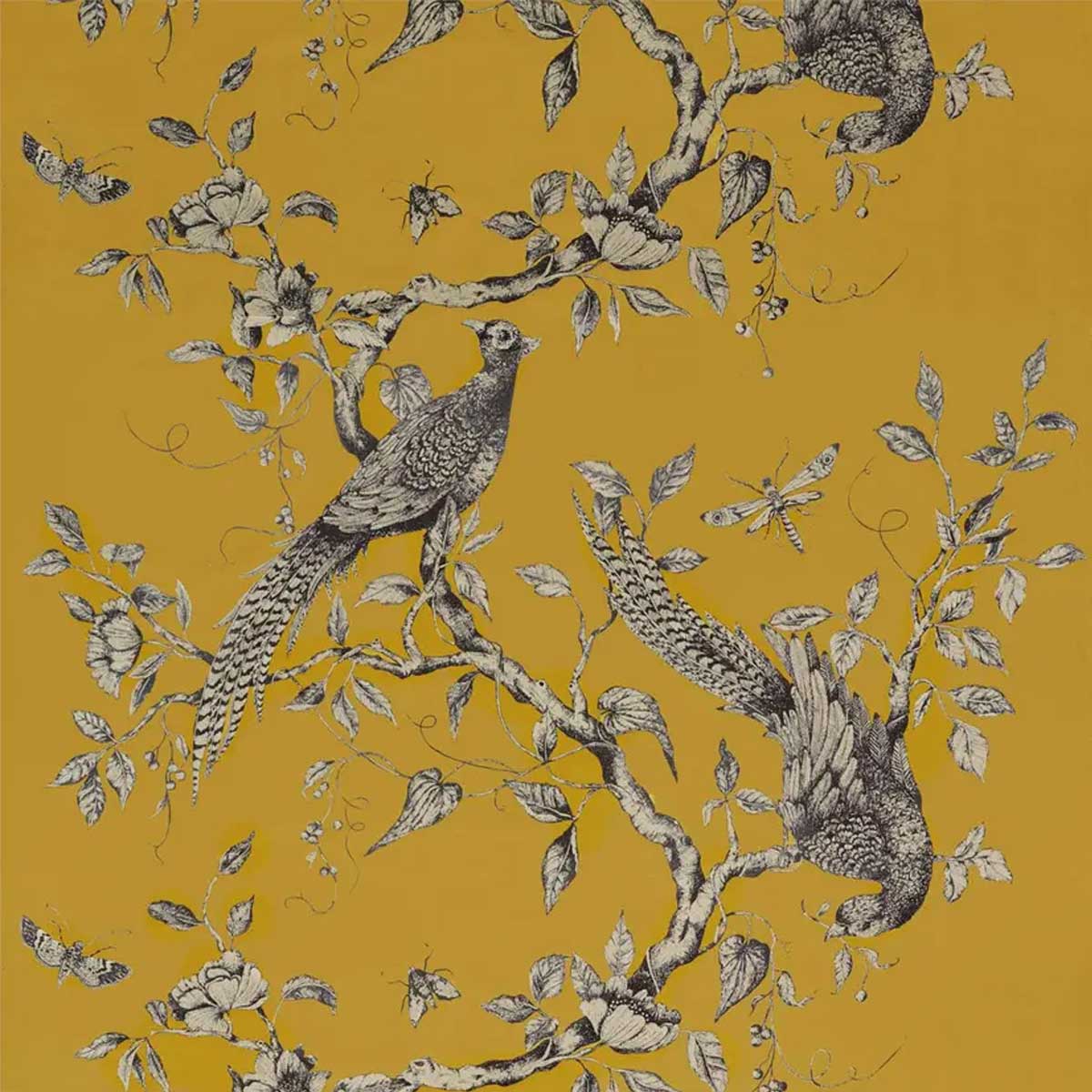 Darnley Toile Velvet Fabric - Zoffany