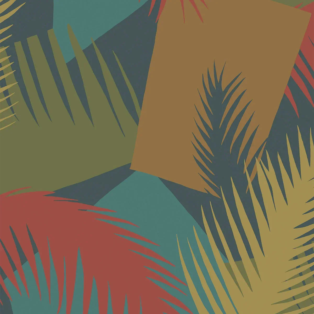 Deco Palm Wallpaper - Cole & Son