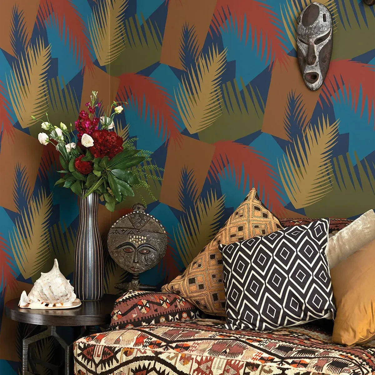 Deco Palm Wallpaper - Cole & Son