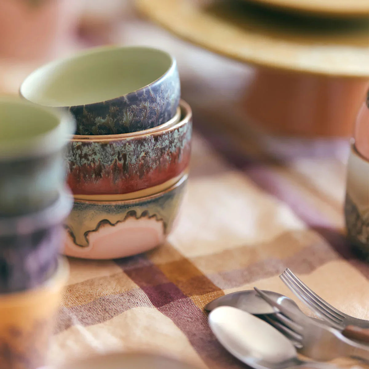 70s Ceramics Bowls - HKLIVING