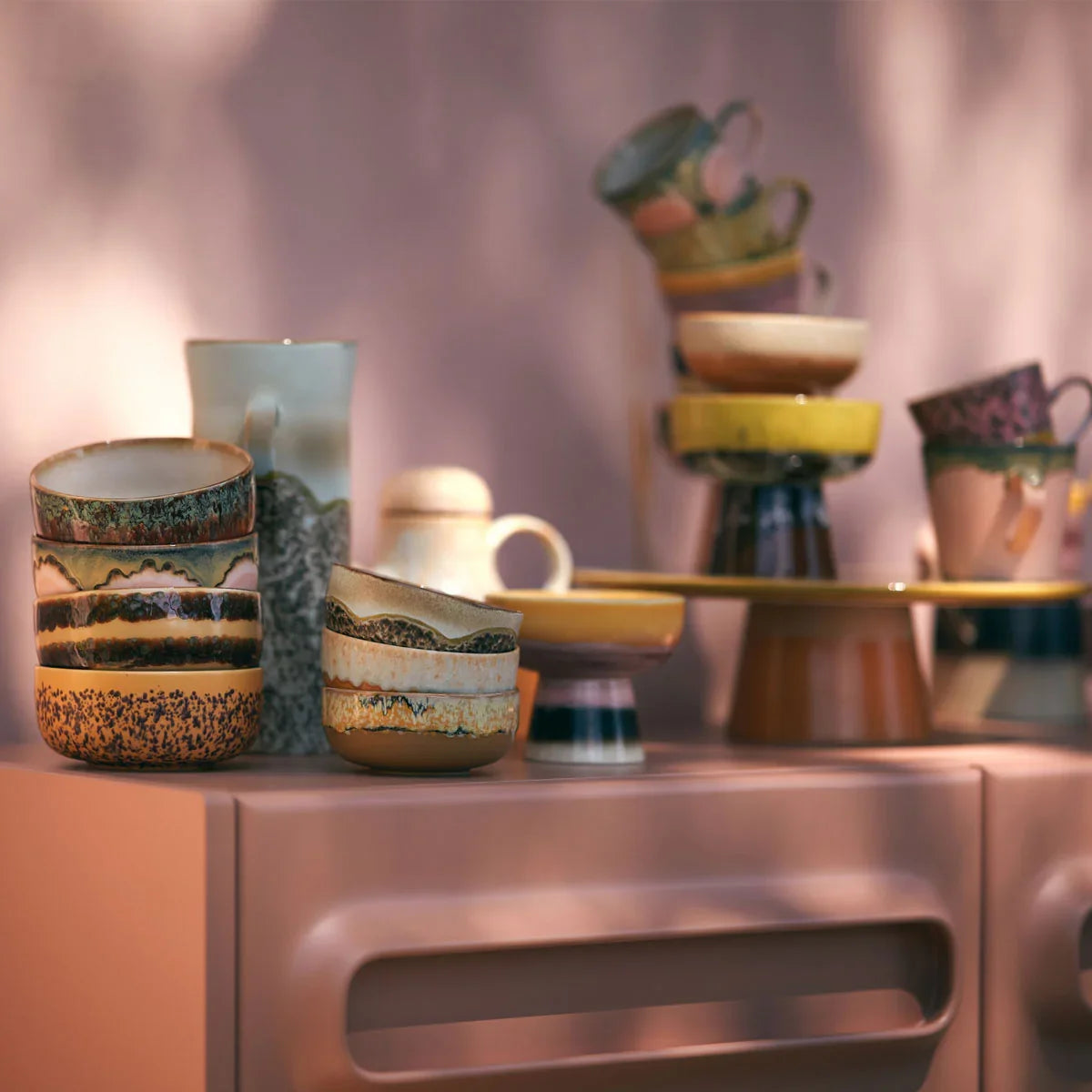 70s Ceramics Bowls - HKLIVING