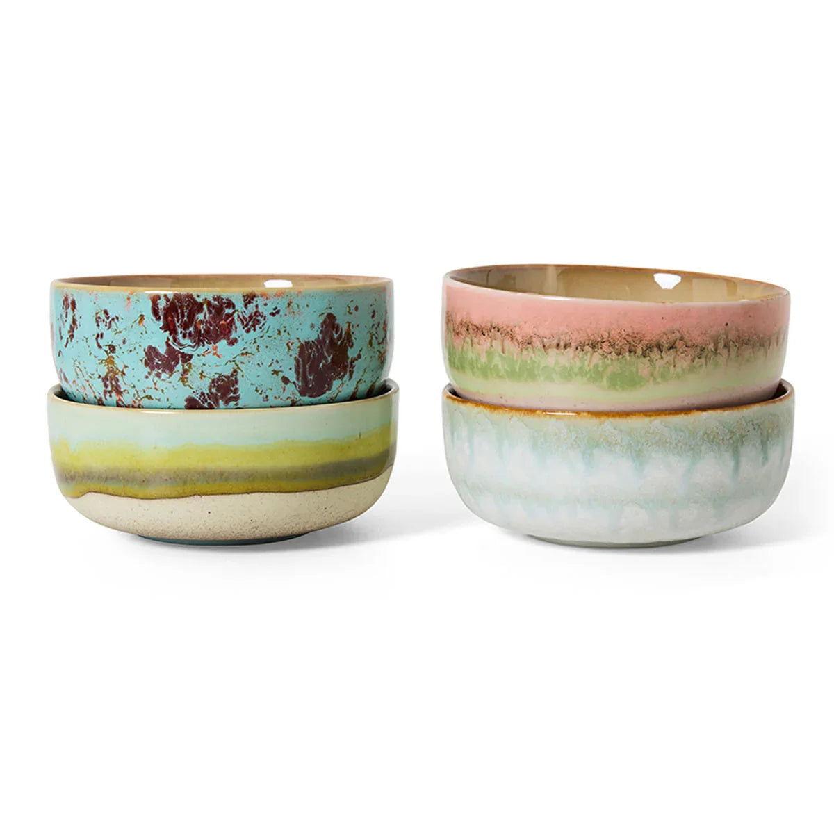 70s Ceramics Bowls - HKLIVING