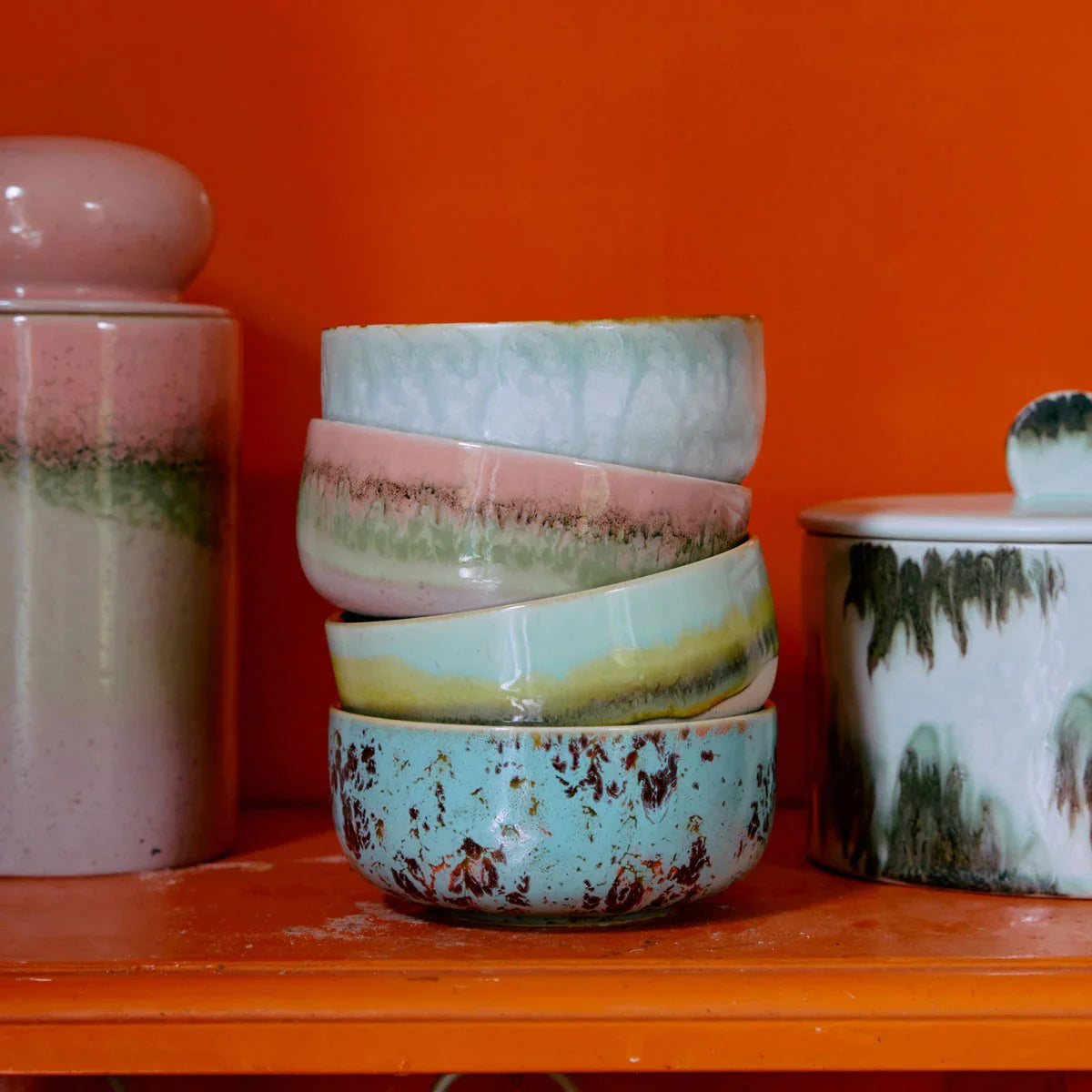 70s Ceramics Bowls - HKLIVING