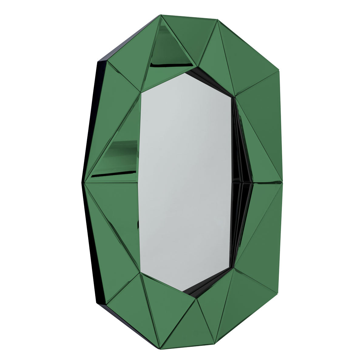 Diamond Large Emerald Mirror - Reflections Copenhagen
