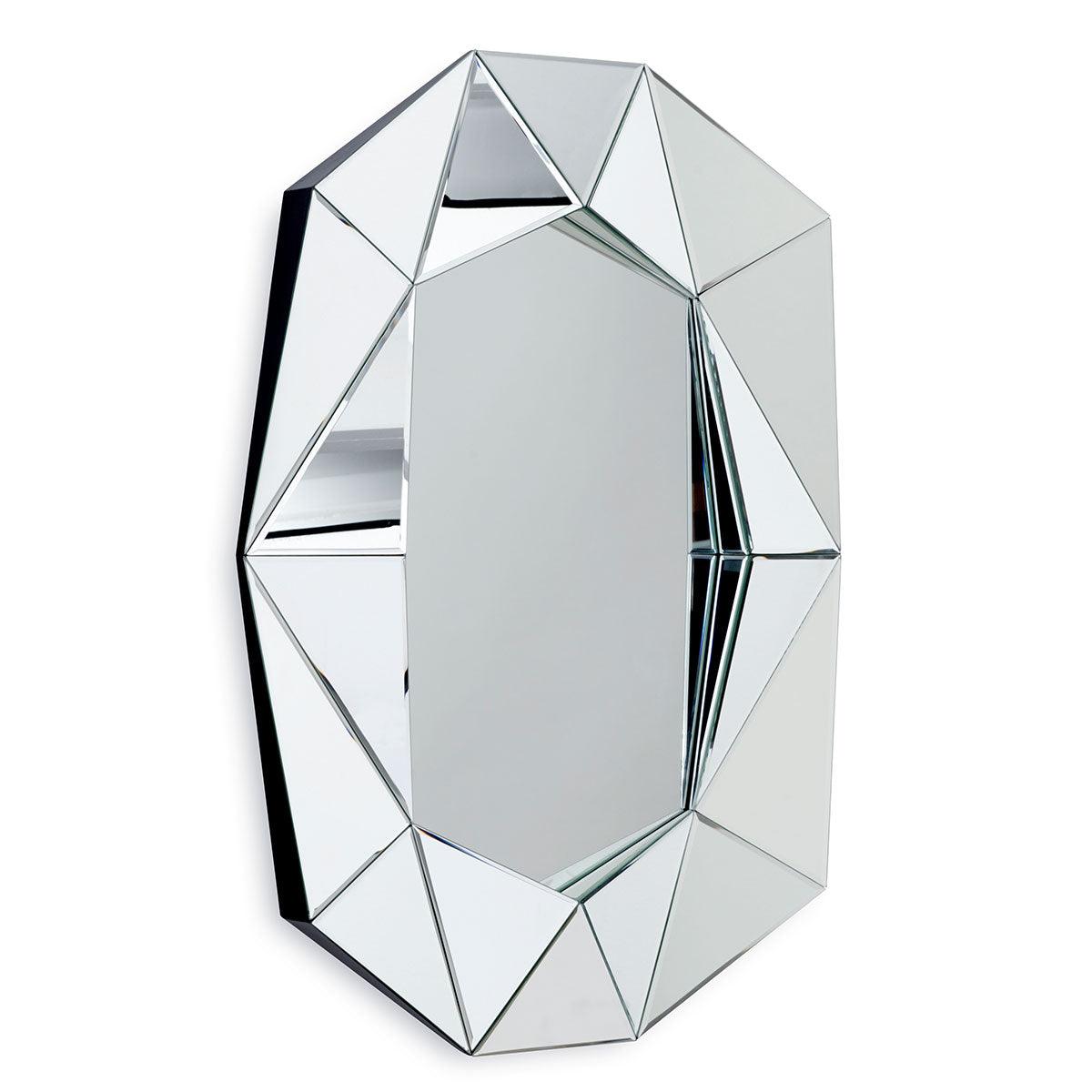 Diamond Large Silver Mirror - Reflections Copenhagen