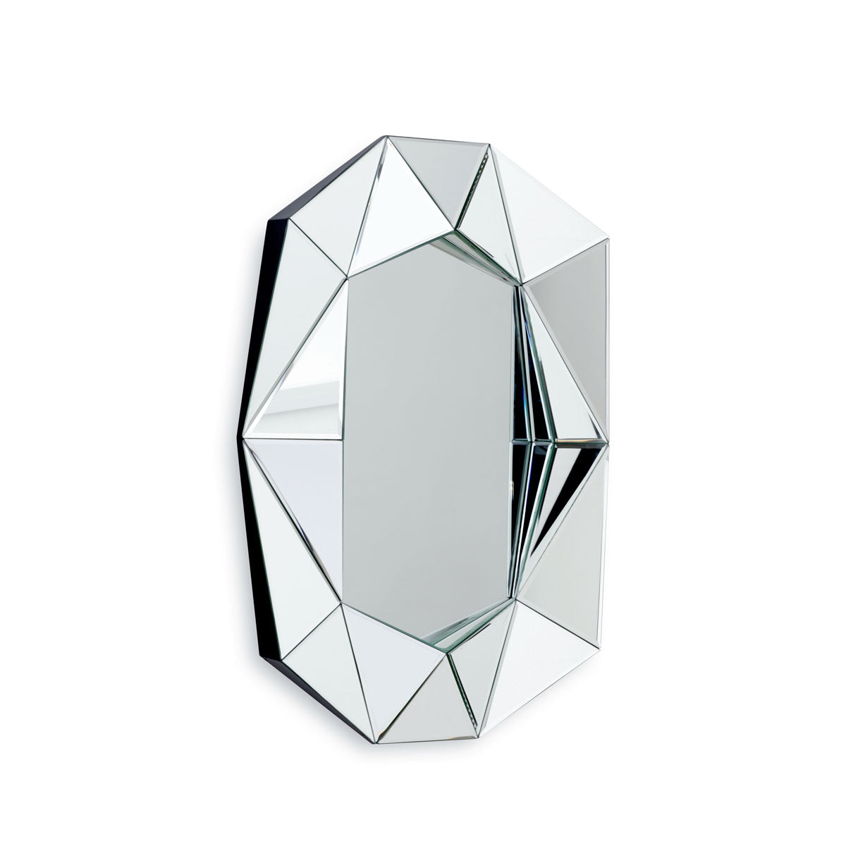 Diamond Small Silver Mirror - Reflections Copenhagen