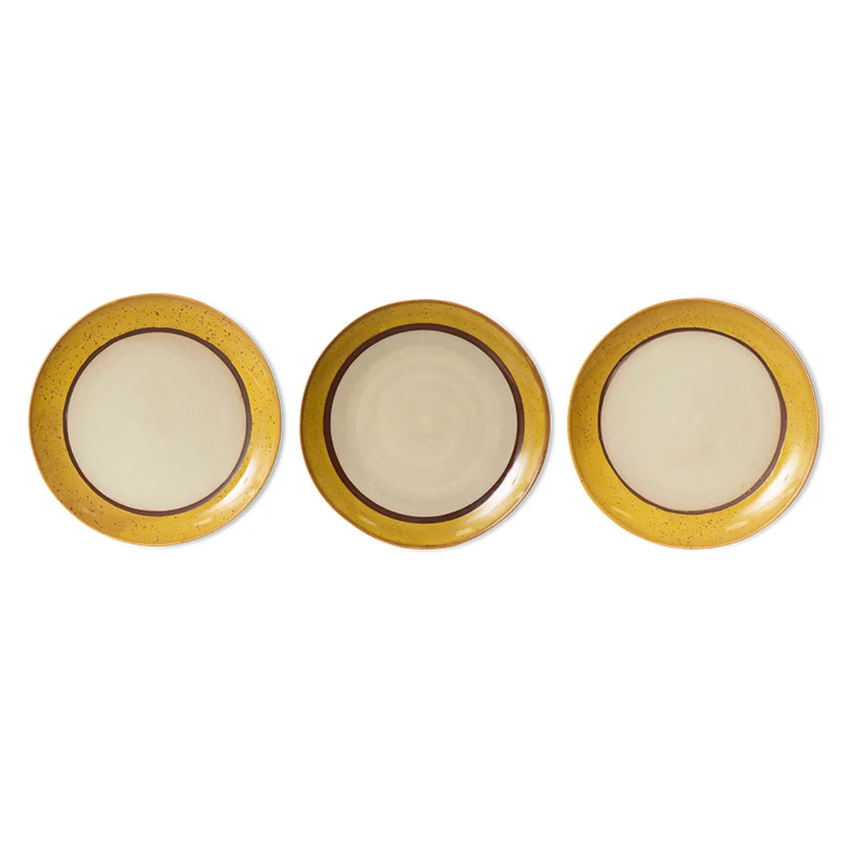 70s Ceramics Plates - HKLIVING