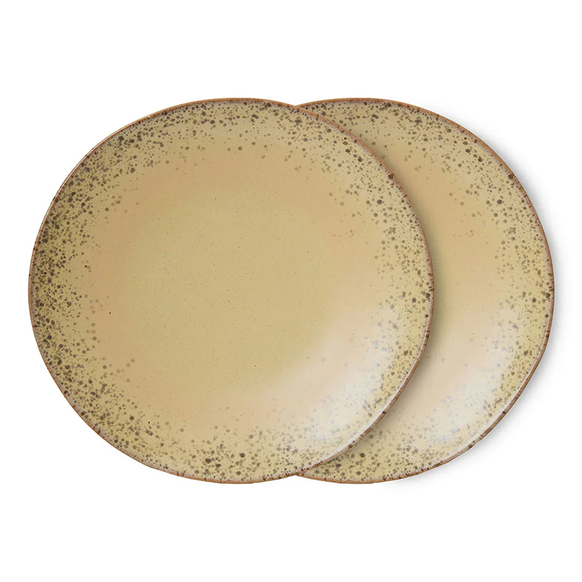 70s Ceramics Plates - HKLIVING