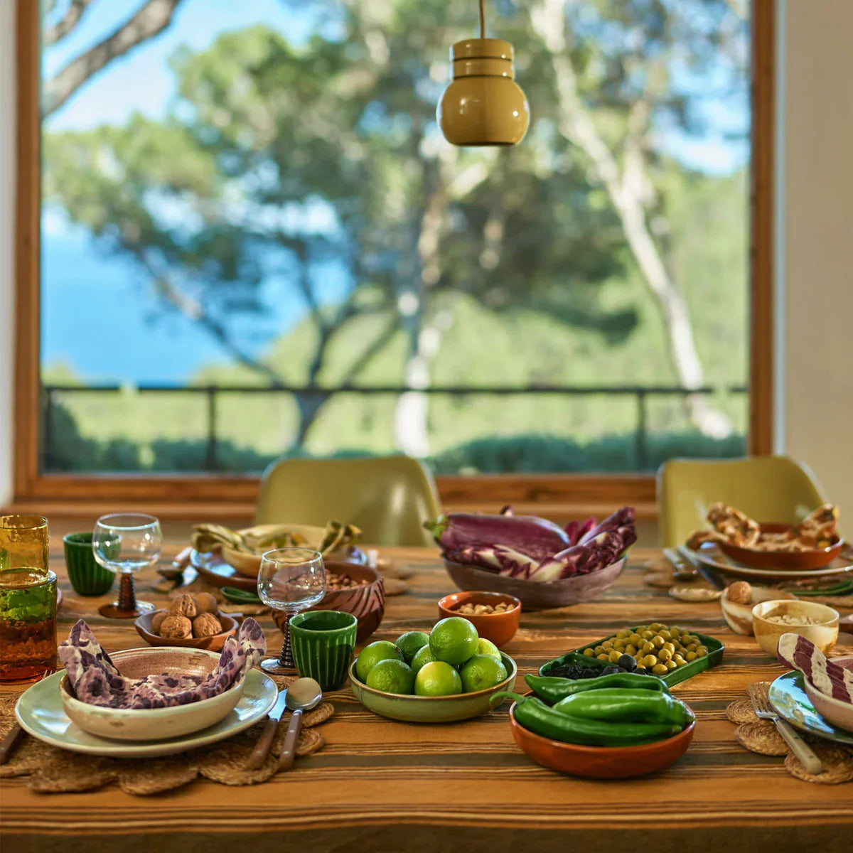 70s Ceramics Plates - HKLIVING