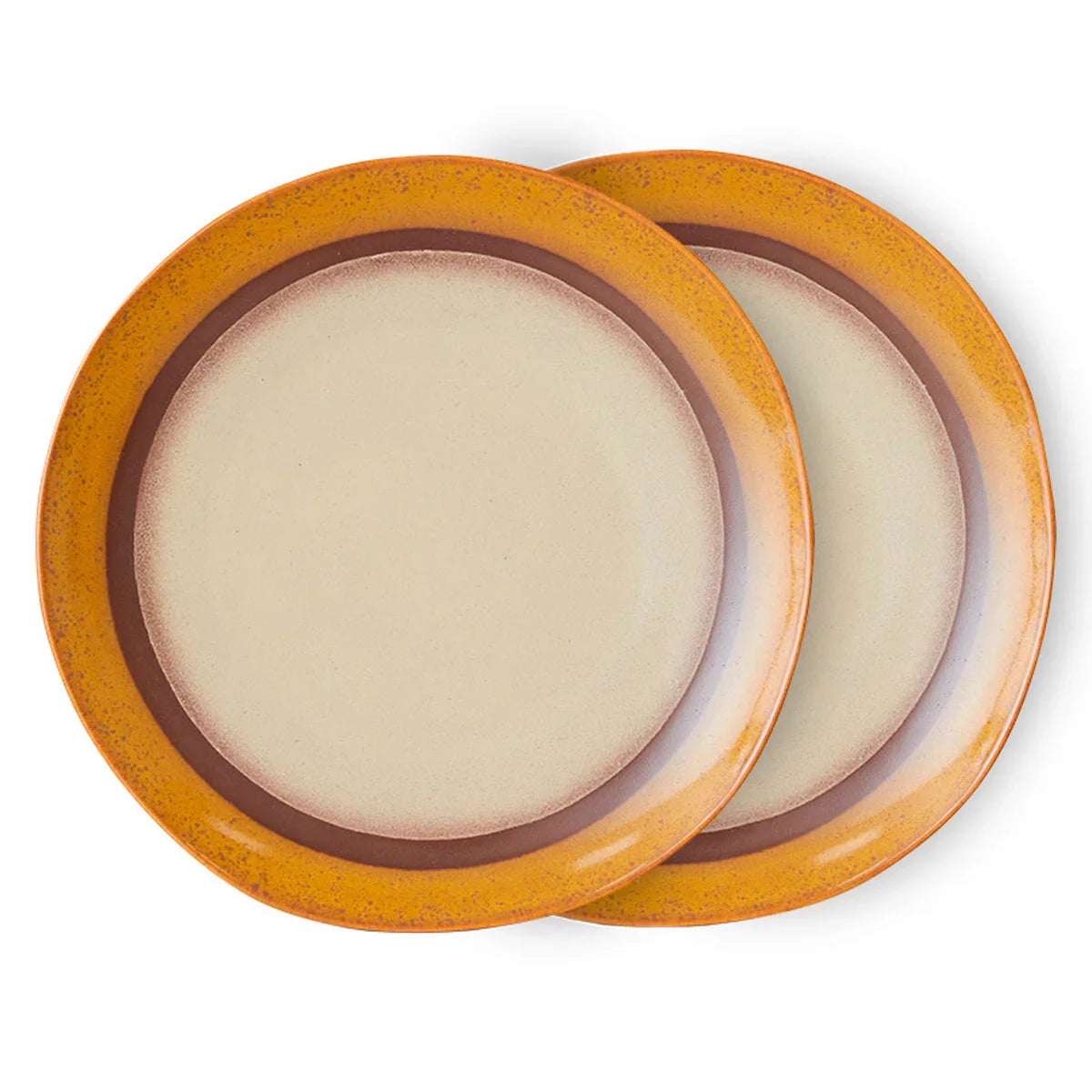 70s Ceramics Plates - HKLIVING