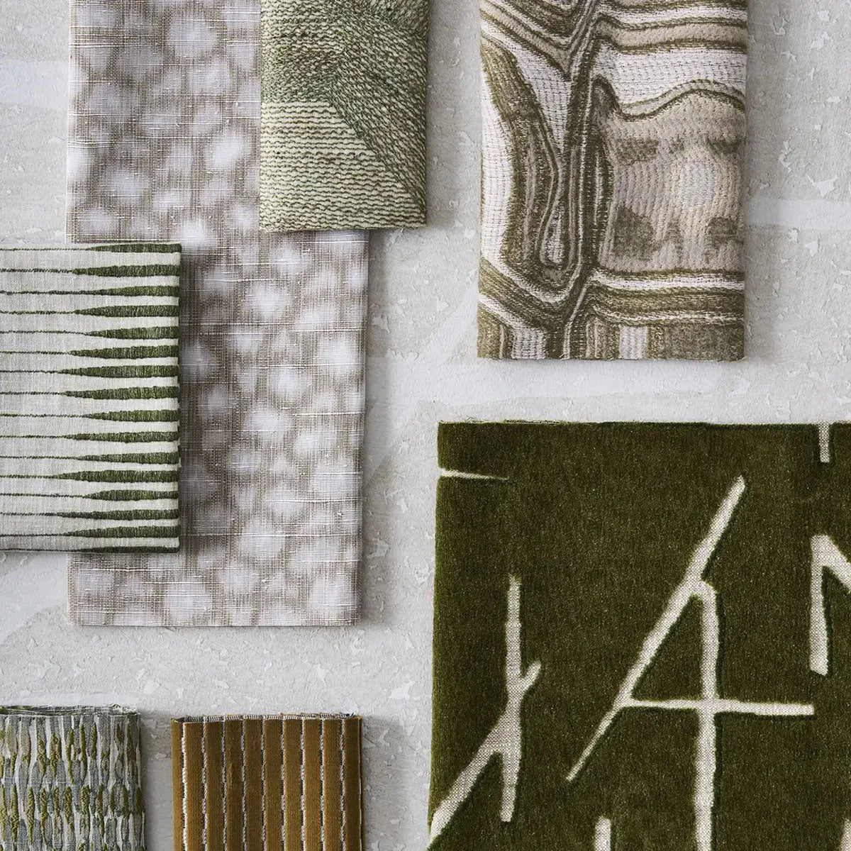 Dolmens Velvet Fabric - Harlequin