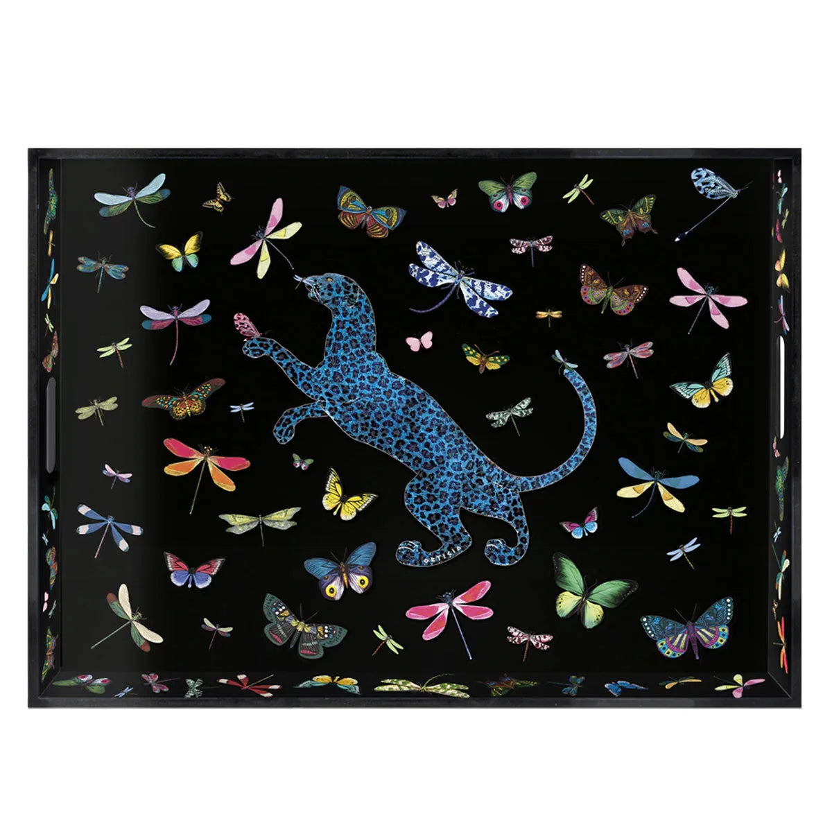 Dragonflies Rectangular Tray - Ortigia