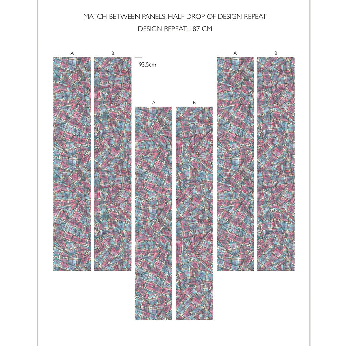 Draped Tartan Wallpaper - Cole & Son x Vivienne Westwood