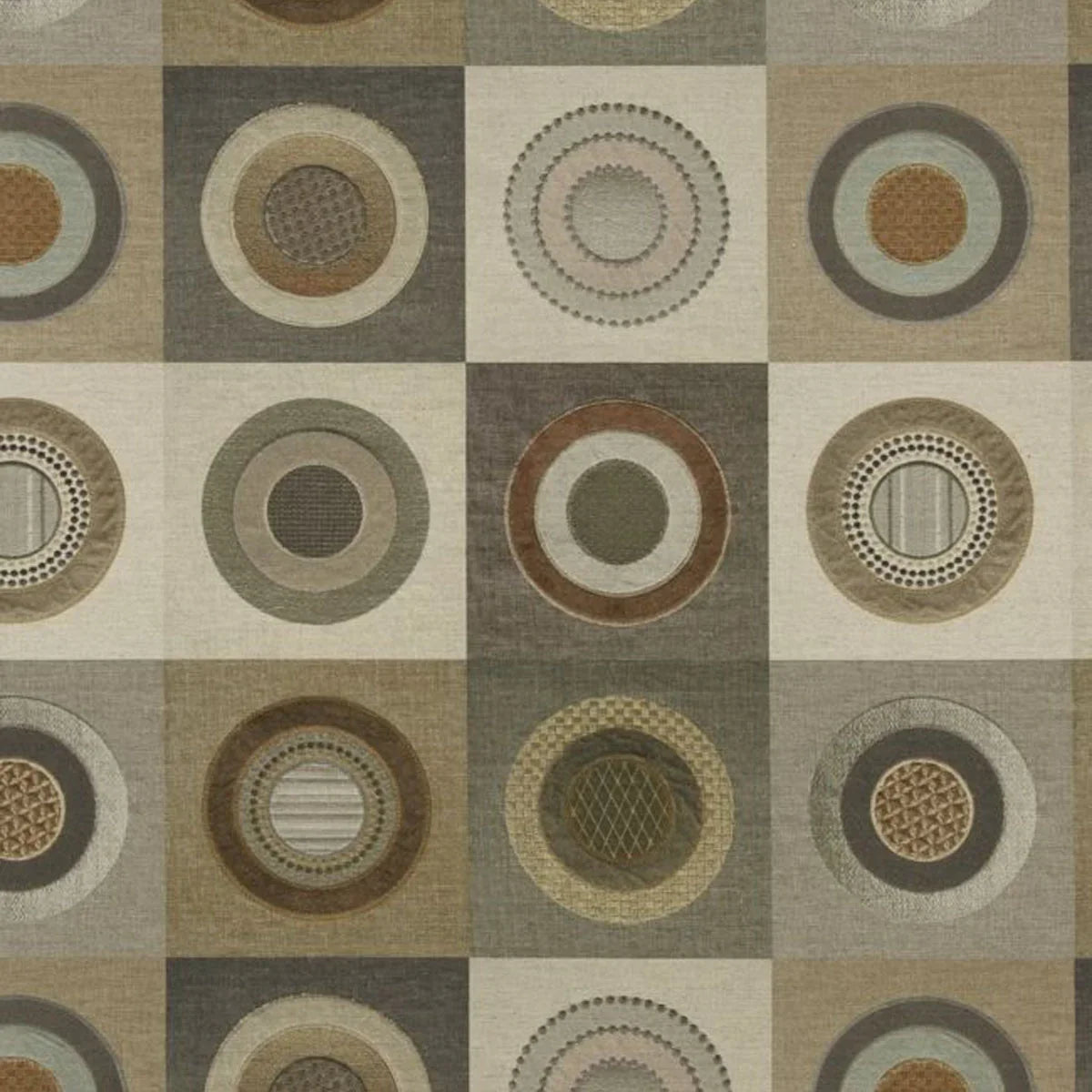 Dress Circle Linen Fabric - Mulberry Home