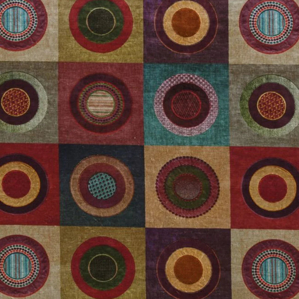 Dress Circle Velvet Fabric - Mulberry Home