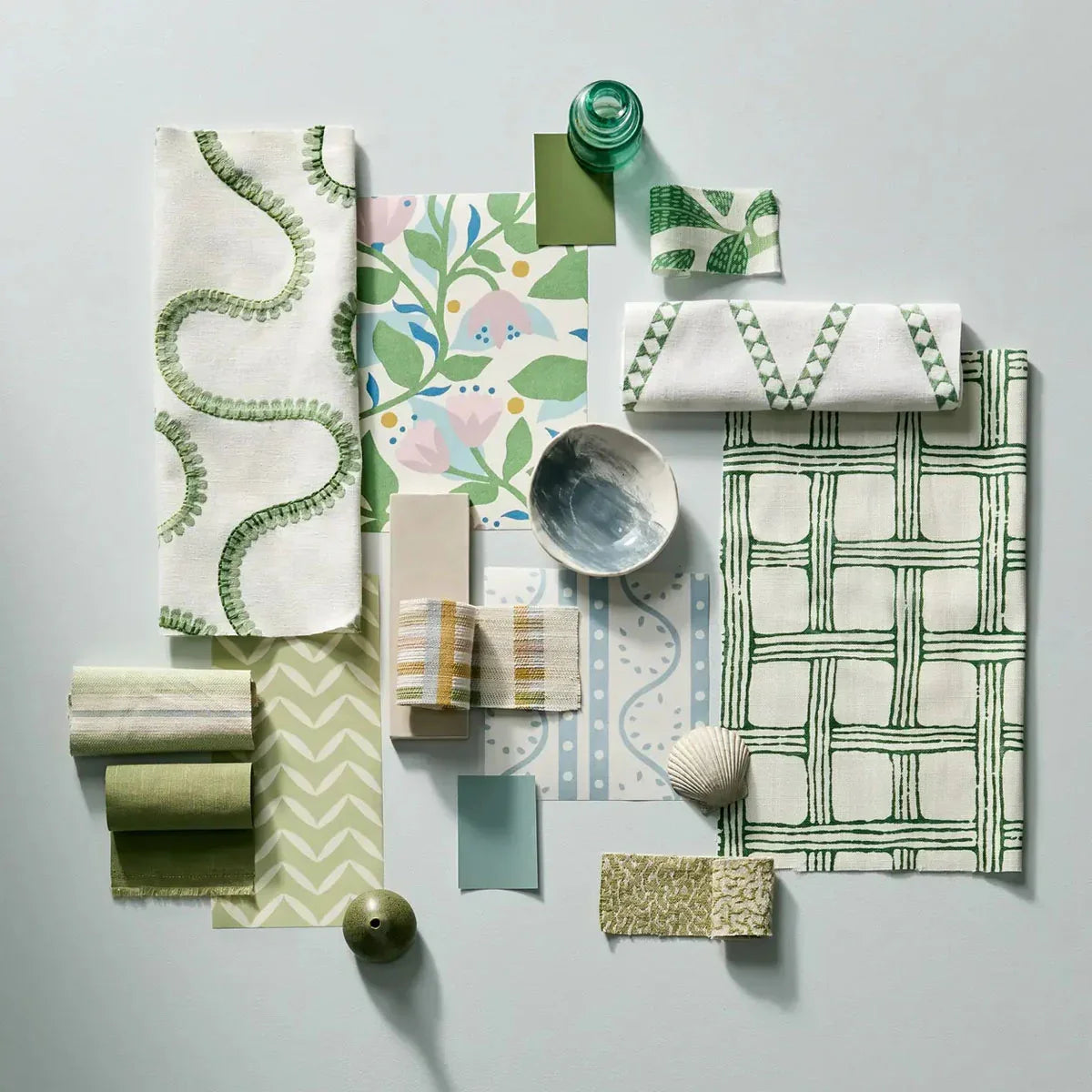 Duckweed Weave Fabric - Scion