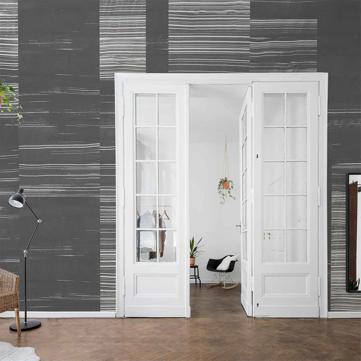 Earth Layers Metallics Mural Wallpaper - Coordonne