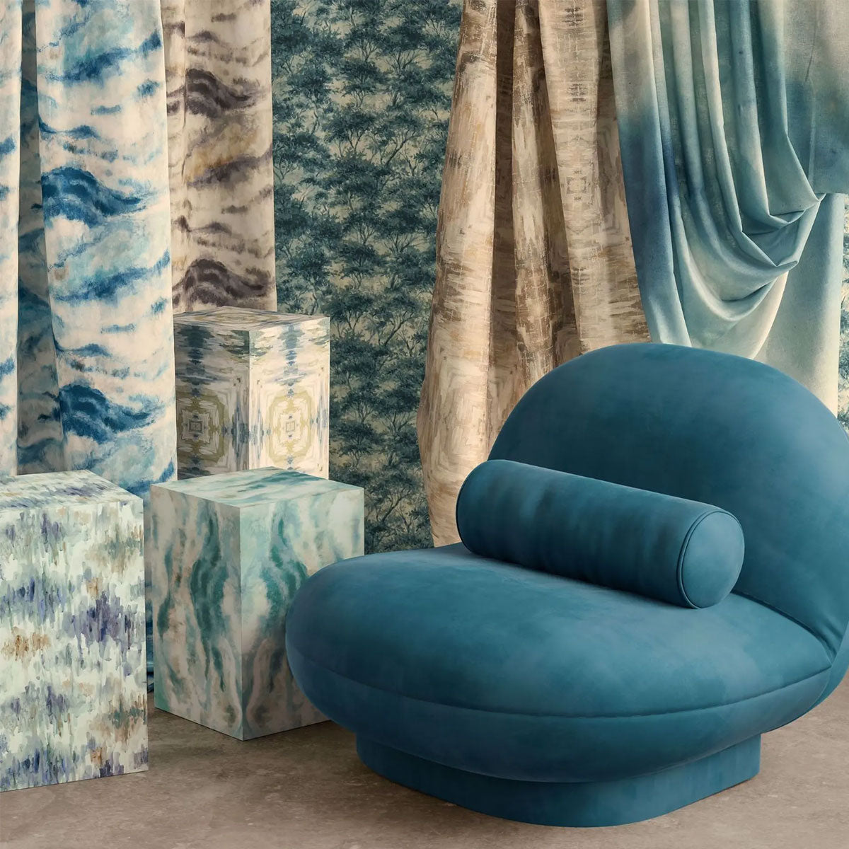 Earthscape Wallpaper - Clarke & Clarke