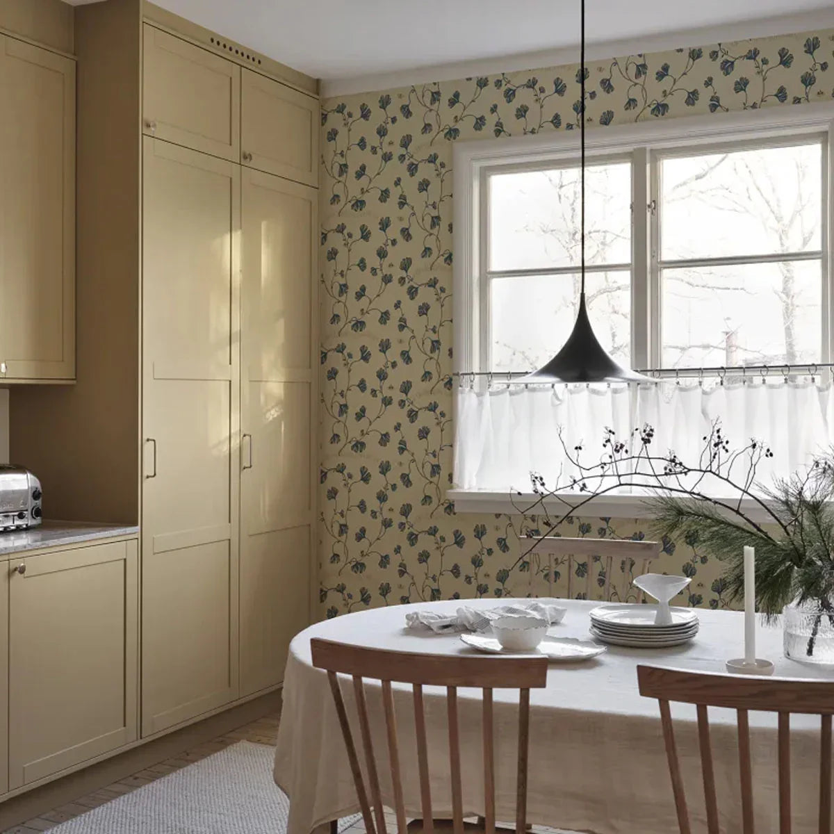 Ebba Wallpaper - Sandberg