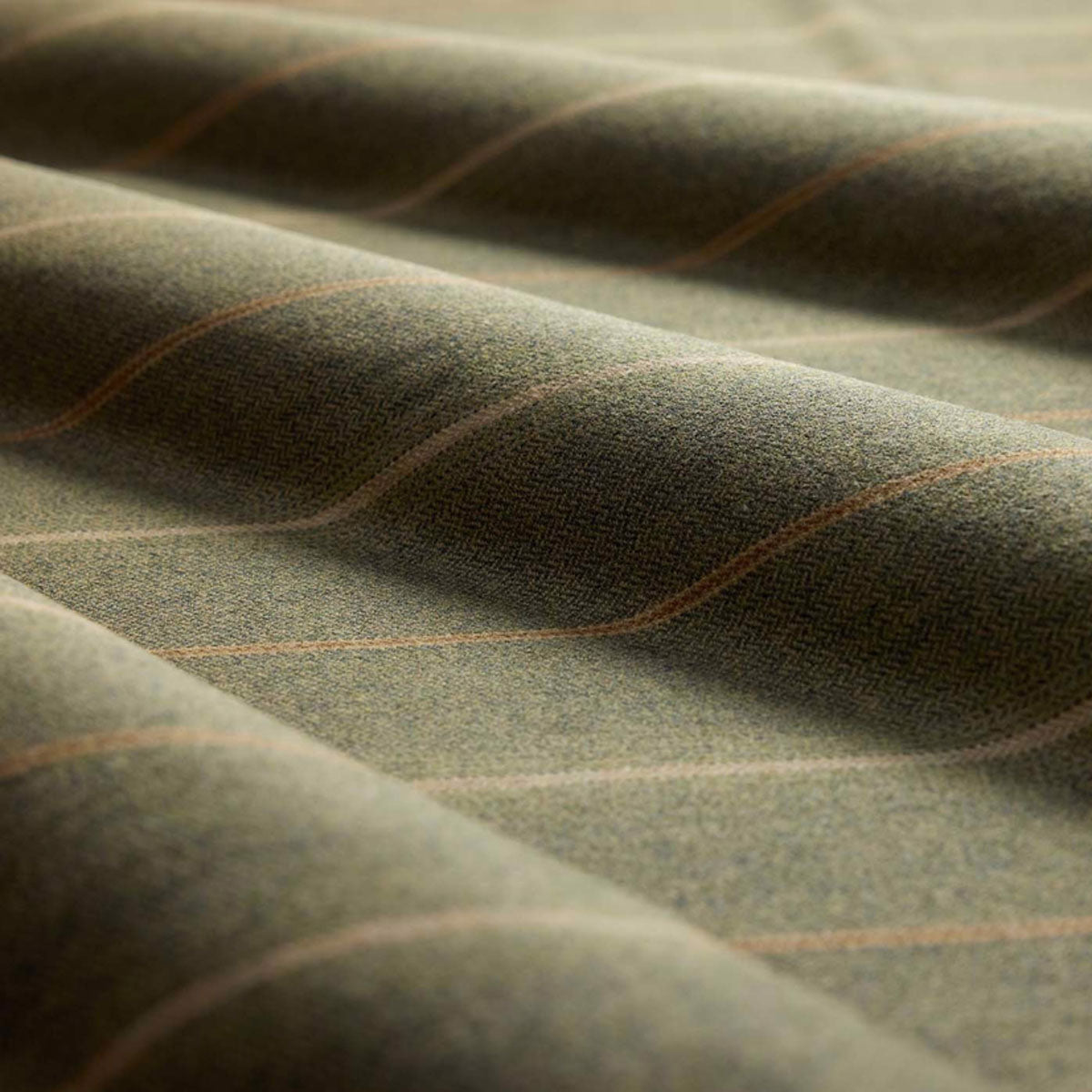 Sanderson Eldridge Herringbone fabric – Dell Green (3)