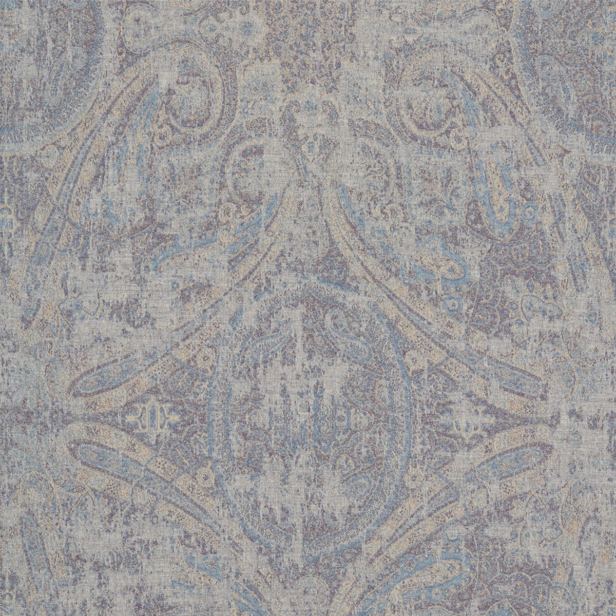 Elswick Paisley Faded Amethyst Fabric - Zoffany