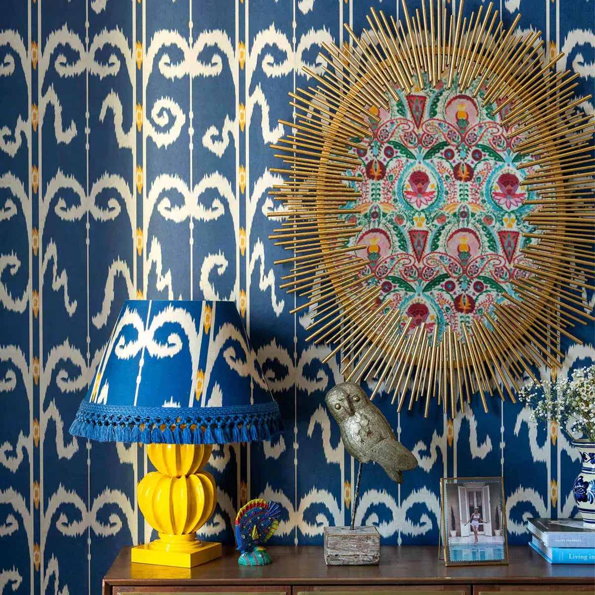 Elysia Ikat Wallpaper - Mind The Gap