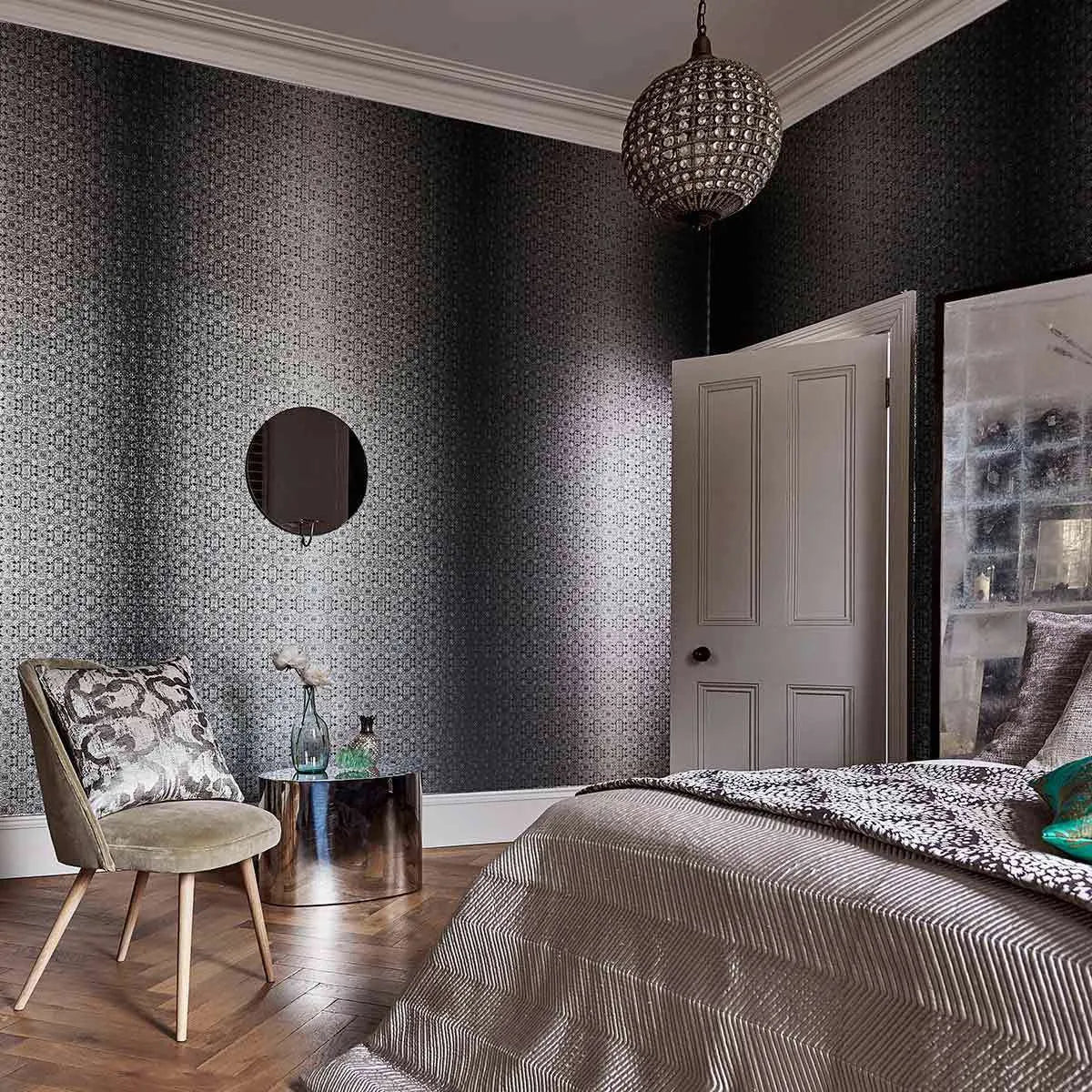Eminence Wide Width Wallpaper - Harlequin