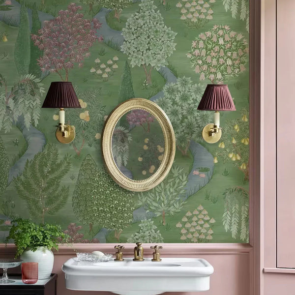 Enchanted Wood Wallpaper - Liberty - Courthouse Interiors