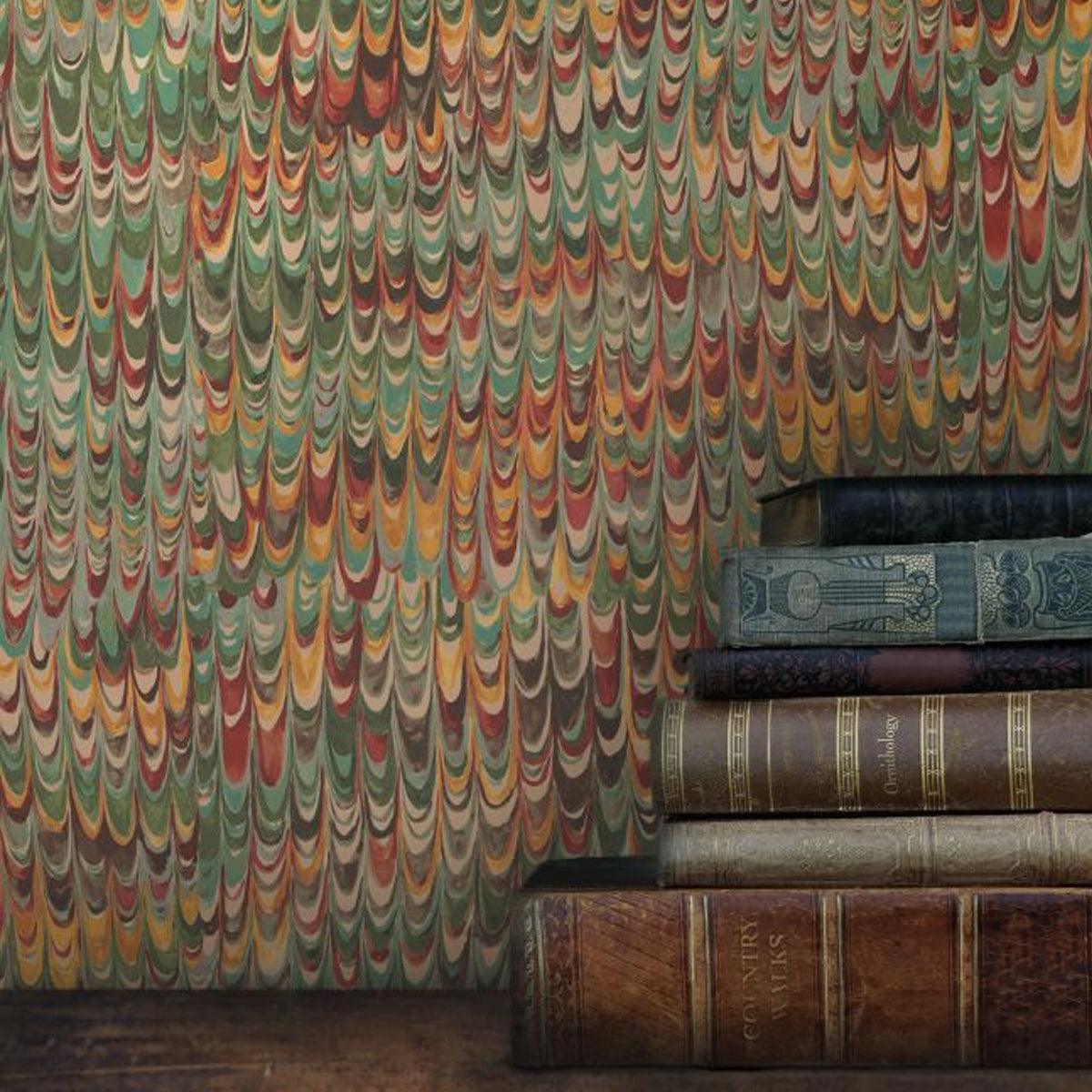 Mulberry Home End Paper Wallpaper