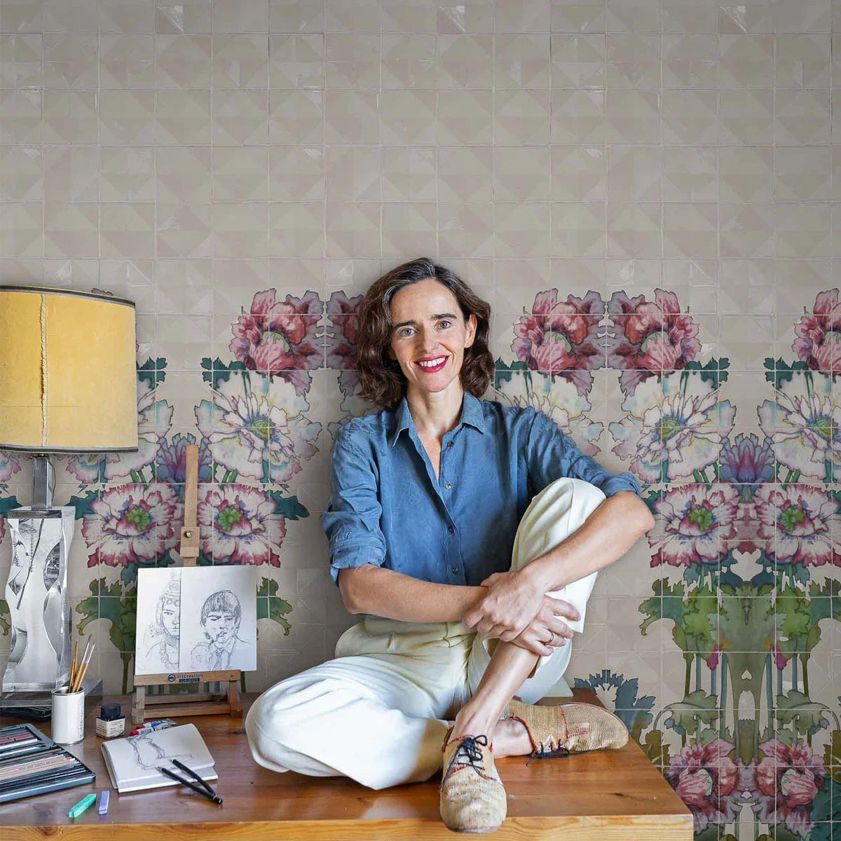 Espejismo Modernista Mural Wallpaper - Coordonne