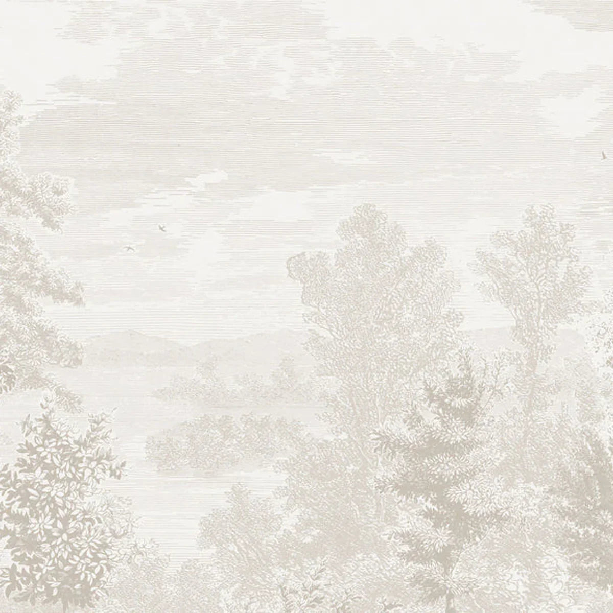 Etched Landscape Wallpaper - Borastapeter