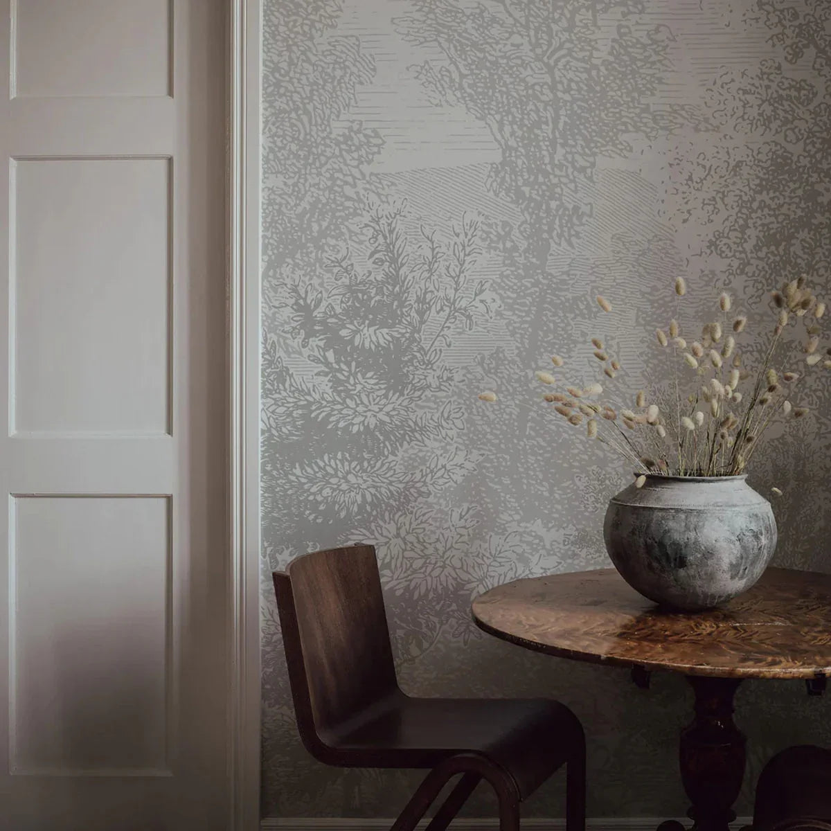 Etched Landscape Wallpaper - Borastapeter