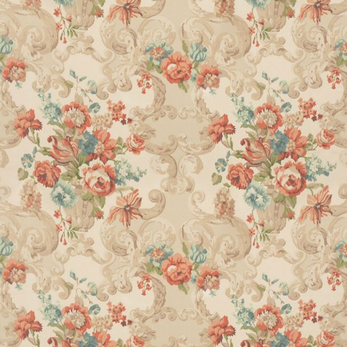 Mulberry Home Floral Rococo Fabric