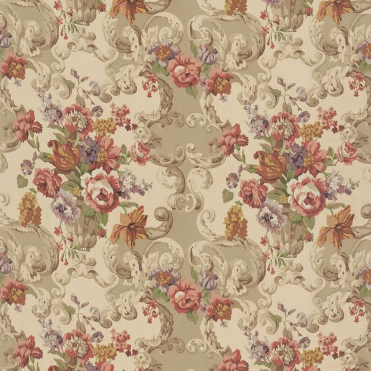 Mulberry Home Floral Rococo Fabric