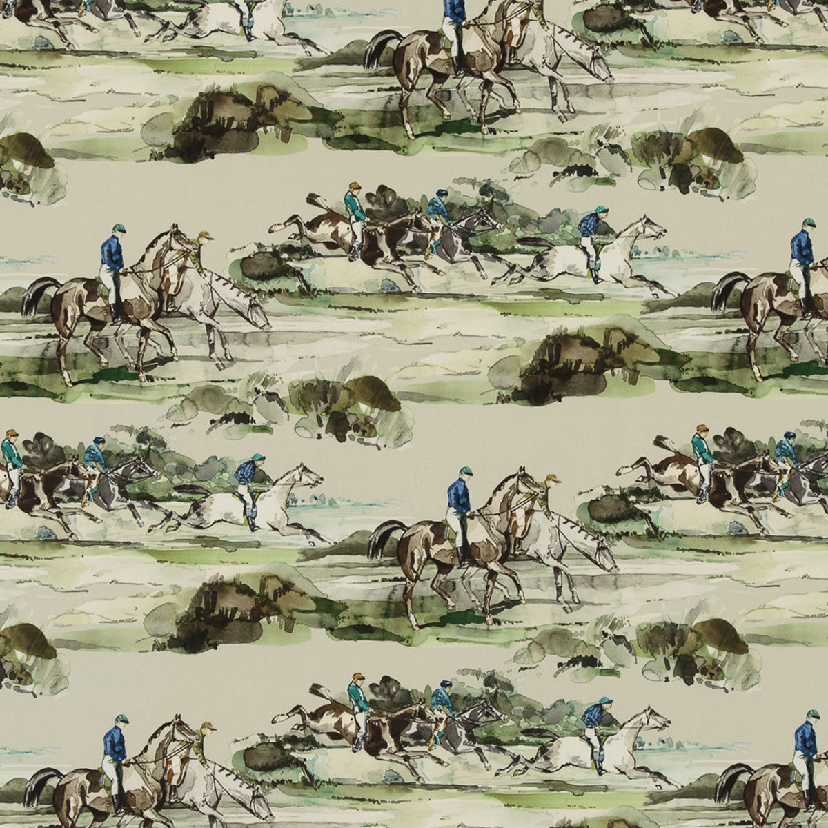 Mulberry Home Morning Gallop Velvet Fabric