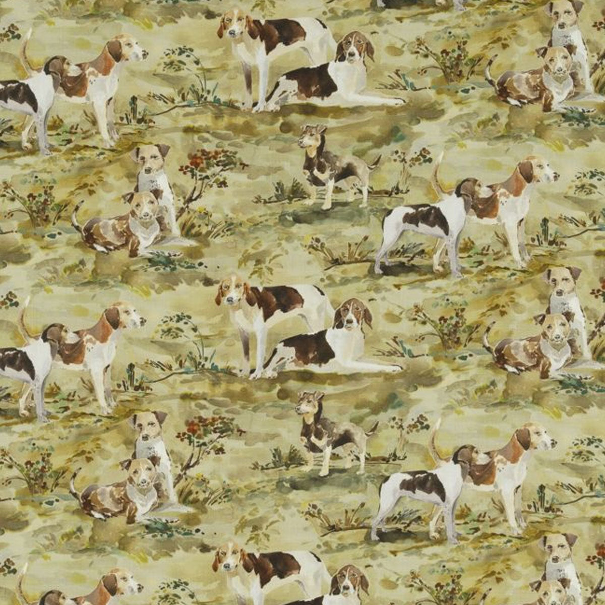 Mulberry Home Mulberry Hounds Fabric