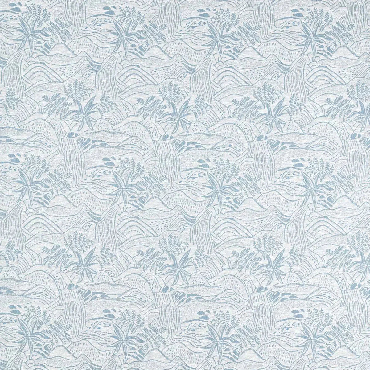 Falling Foss Weave Fabric - Scion