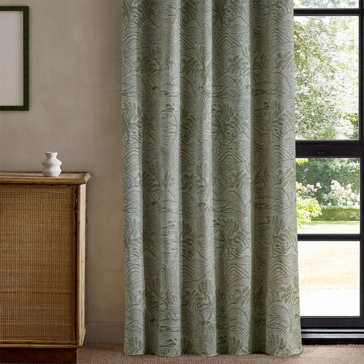 Falling Foss Weave Fabric - Scion